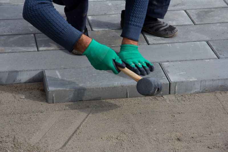 Brick Pavers Installation detail