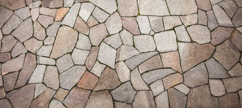 Limestone Walkway Installation