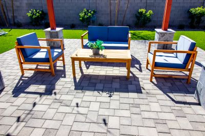 Paver Deck Construction