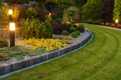 Stone Landscaping Installation